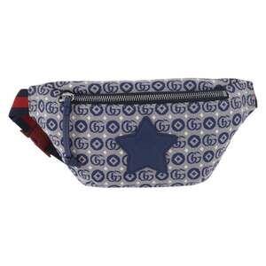 Gucci Web Waist Bag Blue